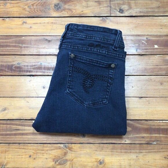 𝅺CARRELI miss Carreli low rise boot cut stretch jeans size 28 - Picture 3 of 11